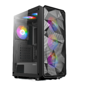 מחשב AX83 ARGB 700W H610M I5-12400F 8GB 500GB NVMe RTX3050